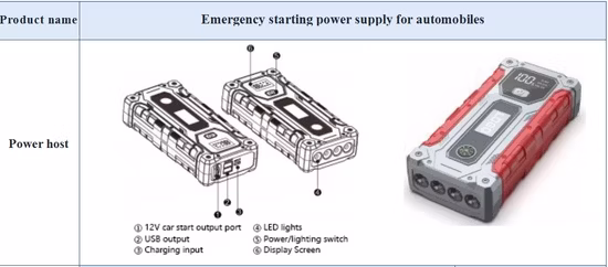 Topdon Js3000 3000A 24000mAh 12V Multifunción Portátil Vehículo Automotriz Batería de Emergencia Booster Box Pack Power Bank Super Condensador Arrancador de Coche
