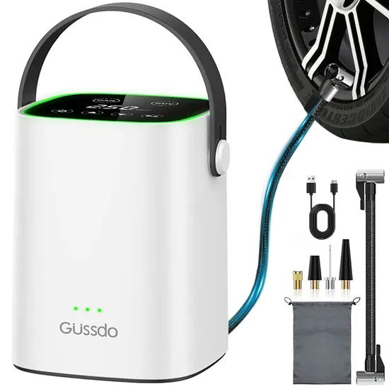 Fabricantes de fábrica, bomba de neumático de coche portátil Digital, compresor de aire, inflador de aire de coche inalámbrico, bomba de aire para coche